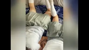 Doing a threesome with two college girls in my room after homework! Vol 1