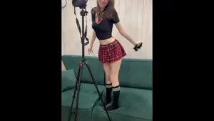 Student seduces to make a video with her Kuporovaa Krupa