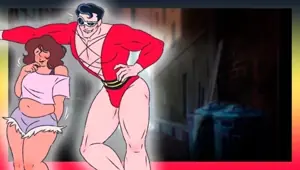 Plasticman Break your inside and even get cum out of your mouth