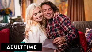 ADULT TIME Christie Stevens Begs Her Stepson To Fuck Before He Goes Abroad