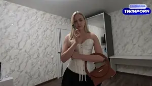 Horny stepdaughter begs her stepfather for a party Arisha Mills