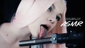 ASMR MAID WILL CLEAN YOU LICKING 2 MIC, EARS EATING, MASSAGE, TRIGGERS SOLY ASMR