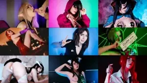 Molly's Best of 2021 Cosplay Compilation MollyRedWolf