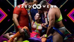 SQUIRT! Esluna Love Wets Cocks With Multiple Squirting Orgasms in Futuristic Girl Juice Gangbang