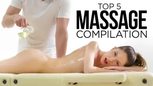 TOP 5 MASSAGE COMPILATION! OILED UP AND READY FOR SEX WHITEBOXXX