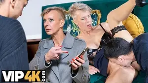 SHAME . Naughty dame is punishing her silly young neighbour