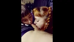 DOUBLE THE FUN! Laughing and Fucking in Front Of Friends POV Threesome