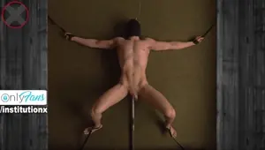 Fucking Machine Prostate Milking 4 Orgasms Hands free Restrained Femdom