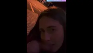 Blowjob on the bus stop