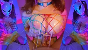 Anime Girl Dreams of Hentai VIRAL TITTY FUCK LilyKoti