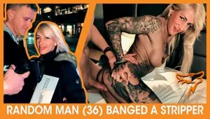 Sandy s Blind Date cums on her fake tits! WOLF WAGNER wolfwagner.love