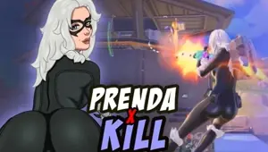 Black Cat STRIPS in Fortnite One Elimination at a Time!