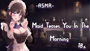 ASMR RolePlay MAid Teases You In The Morning F4M