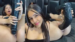 Horny 18 year old Instagramer gets fucked with a 50 centimeter cock homemade porn