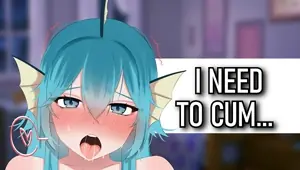 Using a vibrator as I read the vaporeon copypasta. yes really