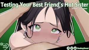 Testing Your Best Friend's Hot Sister Audio Porn Slut Training Use All My Holes