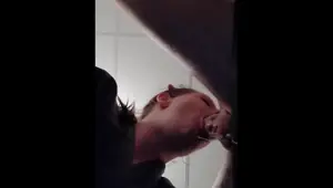 Express throatfuck and throatpie to test my new throating technic
