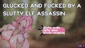 F4M glucked and fucked by a slutty elf assassin nsfw asmr erotic audio
