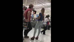 hot brunette ass tight jeans