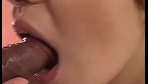cute asian cum loving babe swallowing
