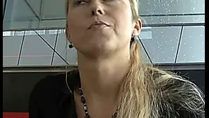 czech streets blonde milf picked up on street