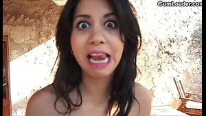cum swallowing and fucking from latina julia de lucia