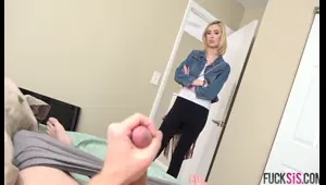 haley reed in embracing brothers boner