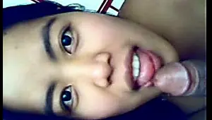 cute nepali girl sucking dick