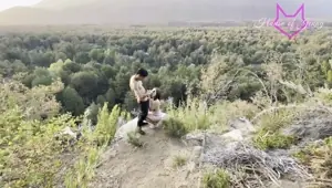 Pareja follando despues del trekking en Chillan de Chile Ft KJ SendoPOV