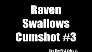 Busty Teen Raven's Tampa Bukkake Party