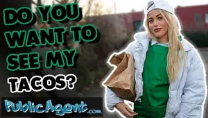 Public Agent Do You Want To look at My Tacos real Porn eighteen Year old Sexy Waitress