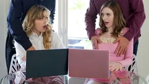 DaughterSwap Hot Stepdads Swap And Fuck Their Mischievous Teen Stepdaughters For Failing In School