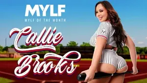MYLF Of The Month Callie Brooks Provides A Sneak Peek Into Her Sex Life And Rides A Lucky Cock
