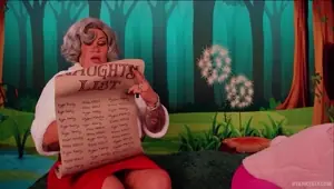 Mrs Claus the Easter Bunny play Chubby Bunny, pt 1 Sam Mack Ryan Keely SFW