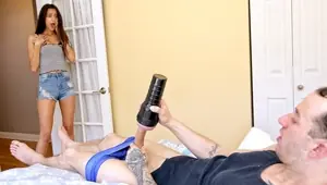 Eliza Lends Out Her Tight Cunt To Stepbrother So He'll Stop Using Cheap Toys On His Cock