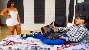 NERD DREAMS OF FUCKING HIS STEP SISTER.