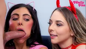 Sex Kitty Theodora Day Devilish Lily Larimar Let Stepbro Have Free Use over their Pussies S27:E1