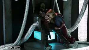 WickedParodies Supergirl Seduces Braniac Into Anal Sex