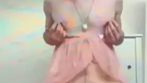 Sissy Alicia dolled up and fucked by strict femdom