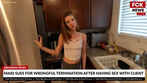 FCK News Maid Caught Having Sex With Client On Camera