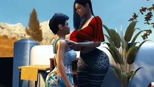 Big Boob Teen Grows into a Giantess Height Comparison Breast Expansion