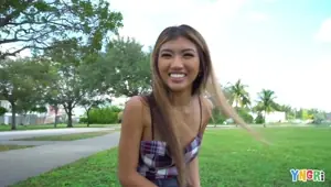 YNGR Beautiful Asian Loves Big White Dick