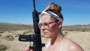 Hot Slut Is Locked Loaded And Ready To Fuck