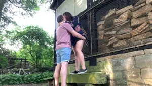 Sex at an abandoned barn amateur couple Dirty Desire