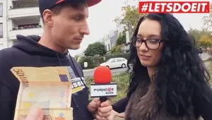 BumsBus Lilly Foxx Big Ass German Teen Picked Up For Steamy Close Up Car Sex LETSDOEIT