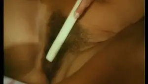 Retro German beauty toy fucking herself