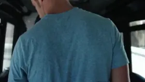 BRAZZERS Busty cfnm femdoms cockriding on bus