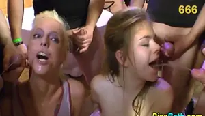 666BUKKAKE Watersports hos swap cum