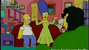 DRAWN HENTAI Simpsons Porn Threesome