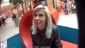 MALLCUTIES Czech amateur young girls fucking on public